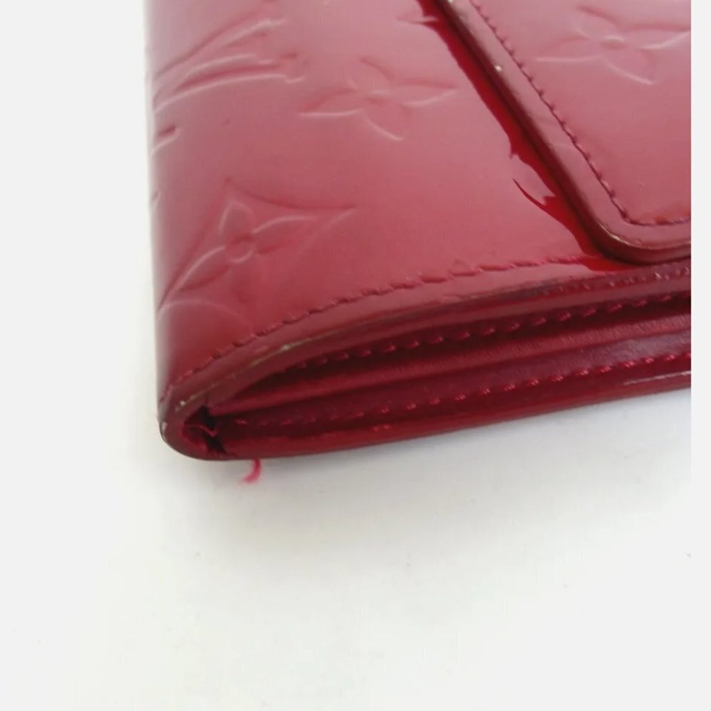 Sold! LOUIS VUITTON Vernis Portefeiulle Sarah wallet oversized contintental - Picture 7 of 13